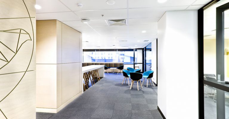 Carpet Floor in Modern Office