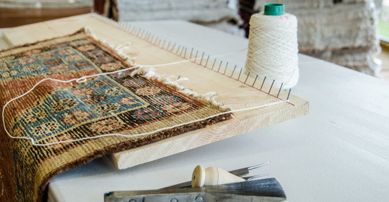 Rug Fringe Repair