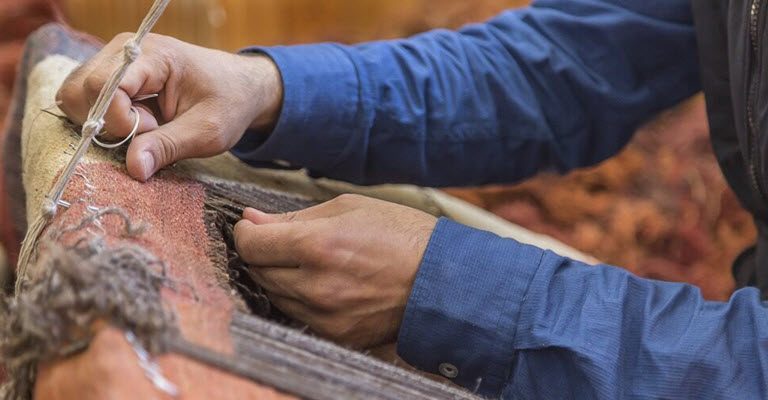 Repairing a Hole in Rug