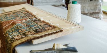 Rug Fringe Repair